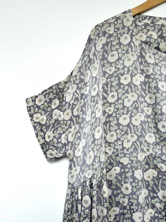 RUNAWAY BICYCLE SILK DRESS SIZE XLARGE
