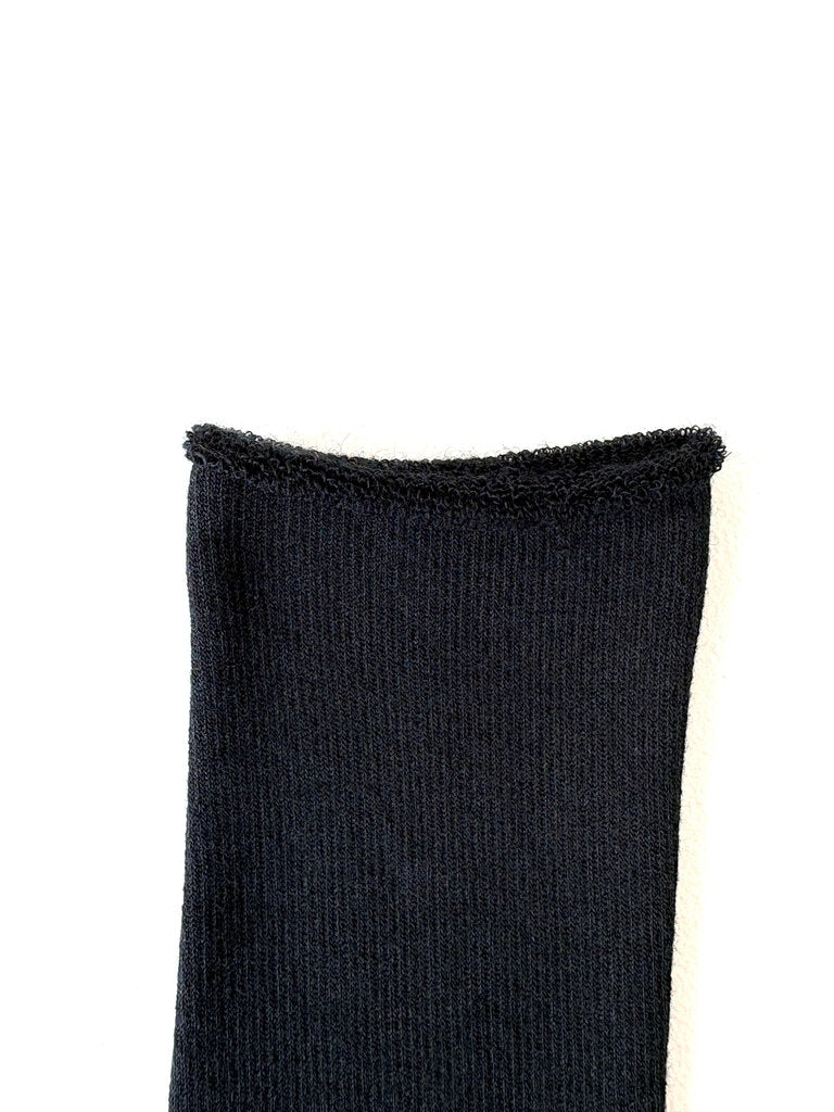 ROTOTO CITY SOCKS IN BLACK SIZE SMALL