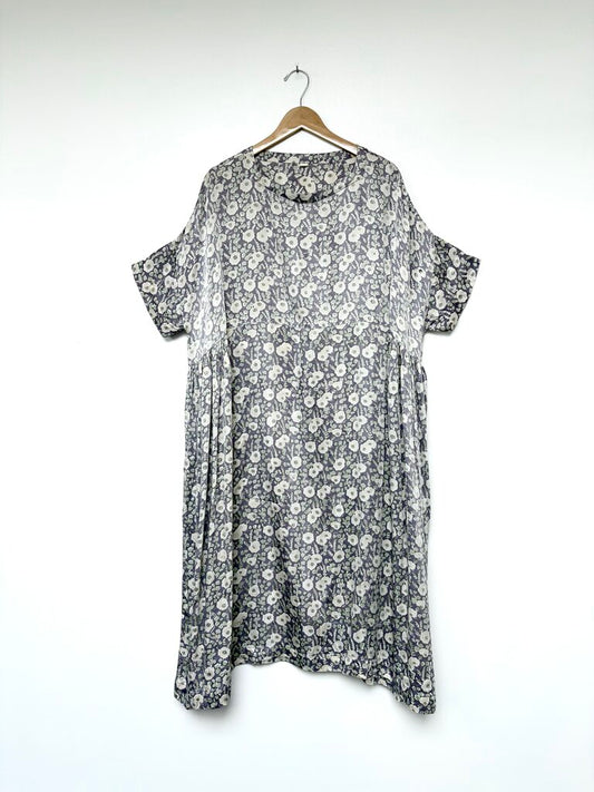 RUNAWAY BICYCLE SILK DRESS SIZE XLARGE