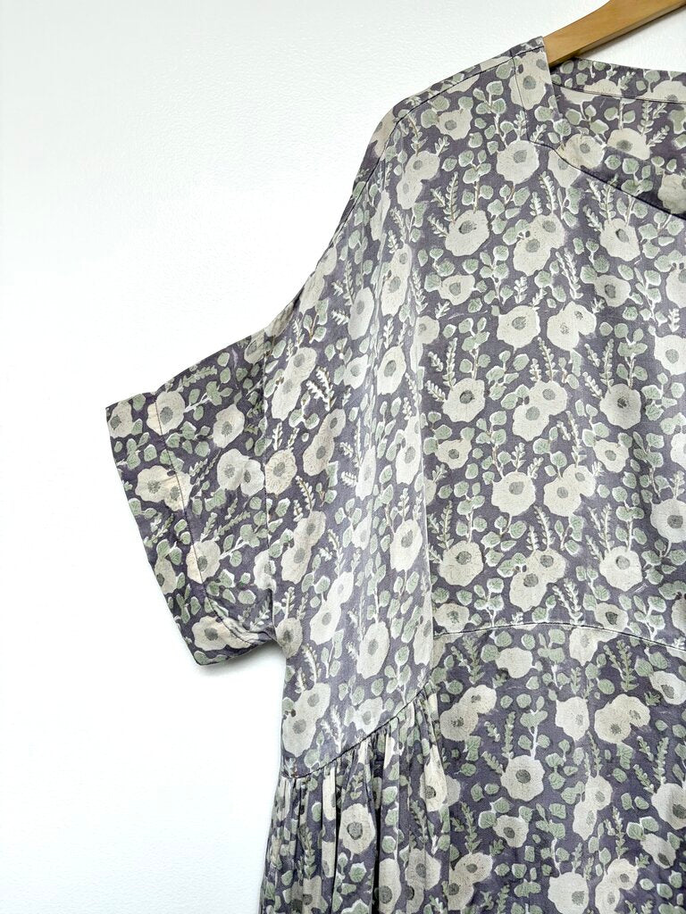 RUNAWAY BICYCLE SILK DRESS SIZE XLARGE
