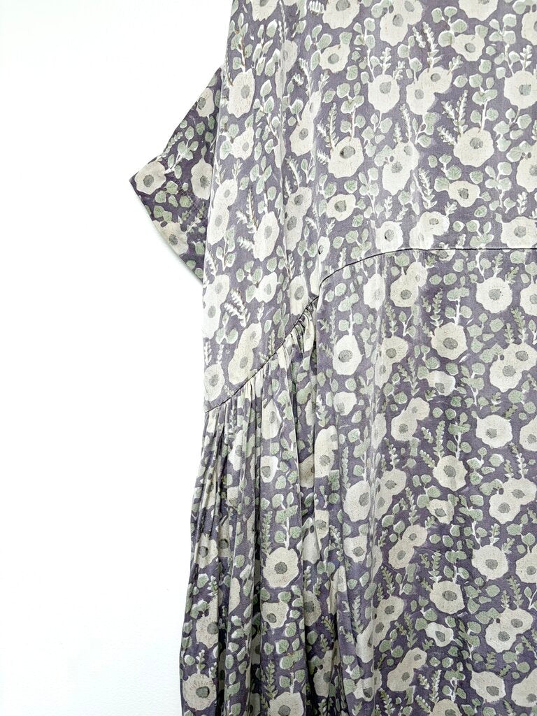 RUNAWAY BICYCLE SILK DRESS SIZE XLARGE