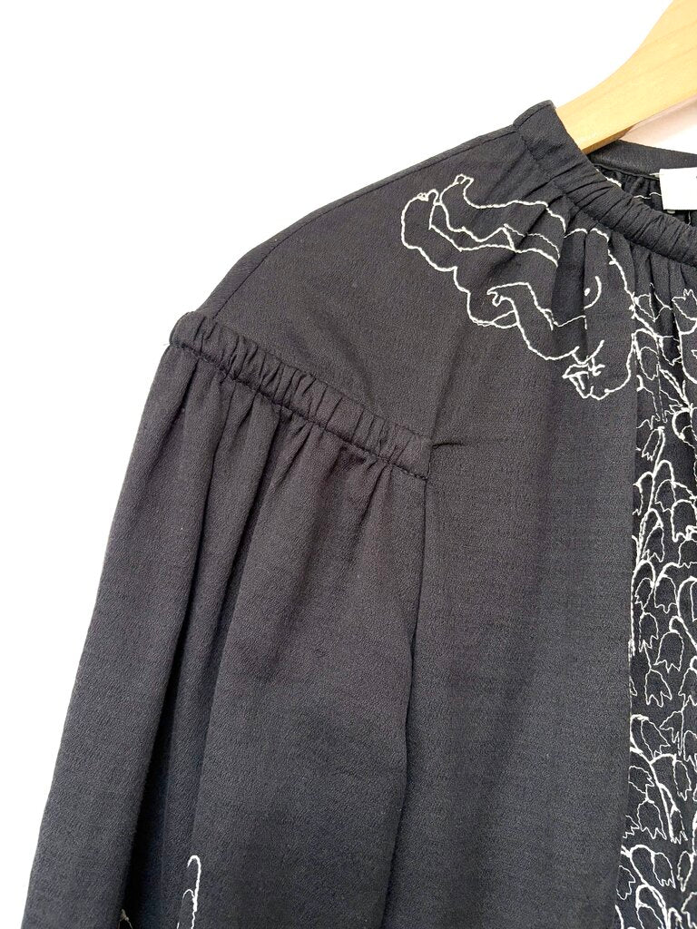 VINTAGE YVES SAINT LAURENT BLOUSE SIZE SMALL
