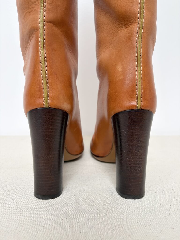 CHLOE KNEE HIGH BOOTS SIZE 38.5