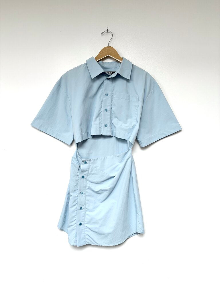JACQUEMUS MINI SHIRT DRESS SIZE 36