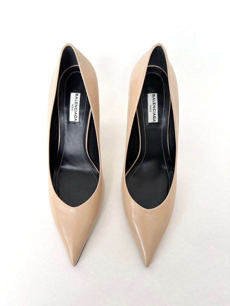BALENCIAGA LEATHER HEELS SIZE 39