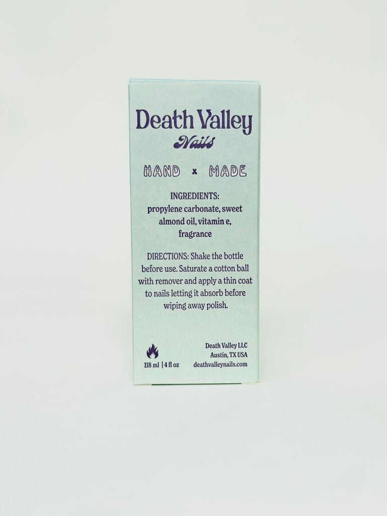 DEATH VALLEY NAIL POLISH REMOVER