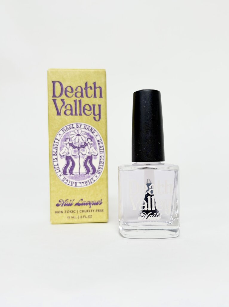 DEATH VALLEY NAIL POLISH - QUICK DRY TOP COAT