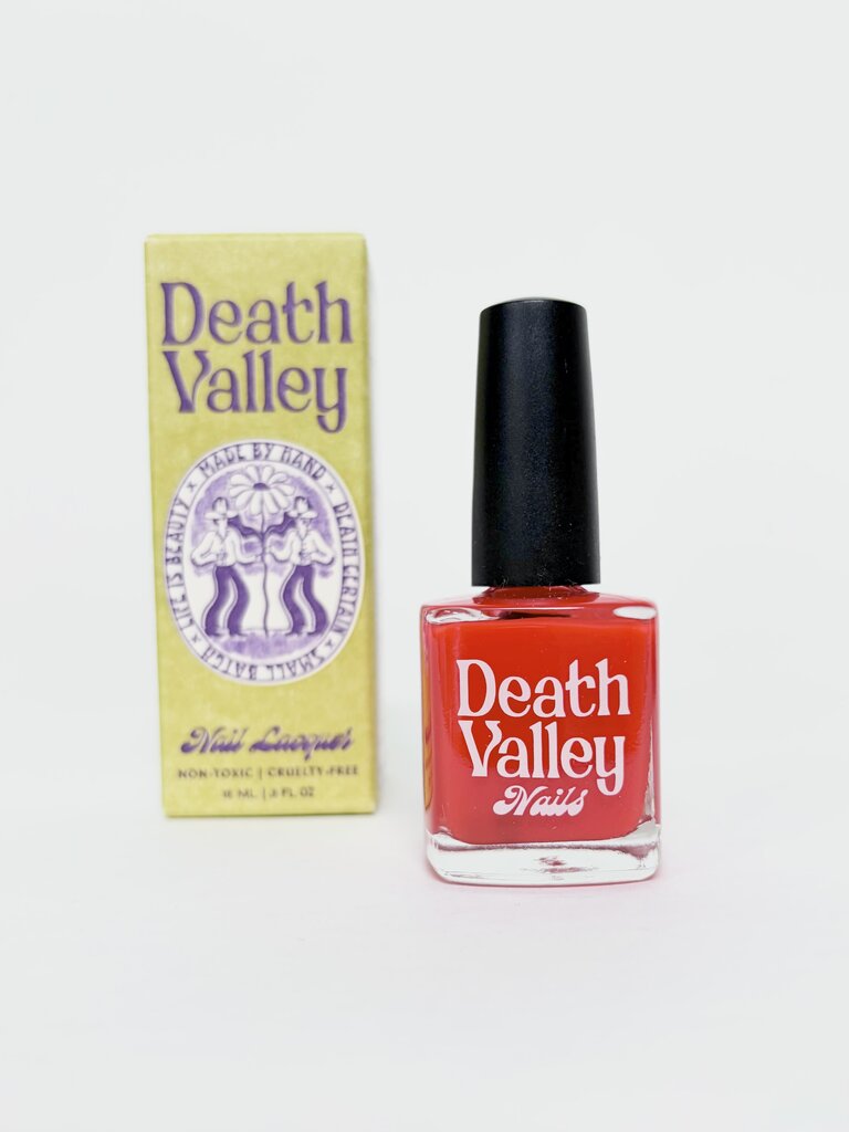 DEATH VALLEY NAIL POLISH - JO ANN'S RED