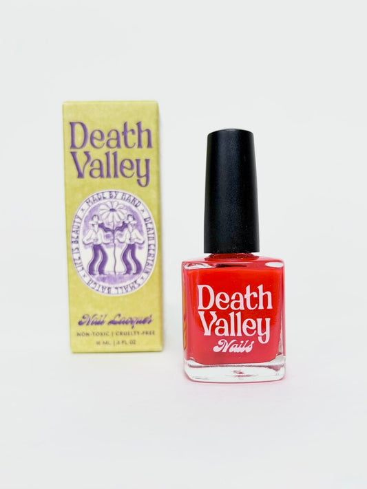 DEATH VALLEY NAIL POLISH - JO ANN'S RED