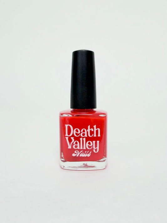 DEATH VALLEY NAIL POLISH - JO ANN'S RED