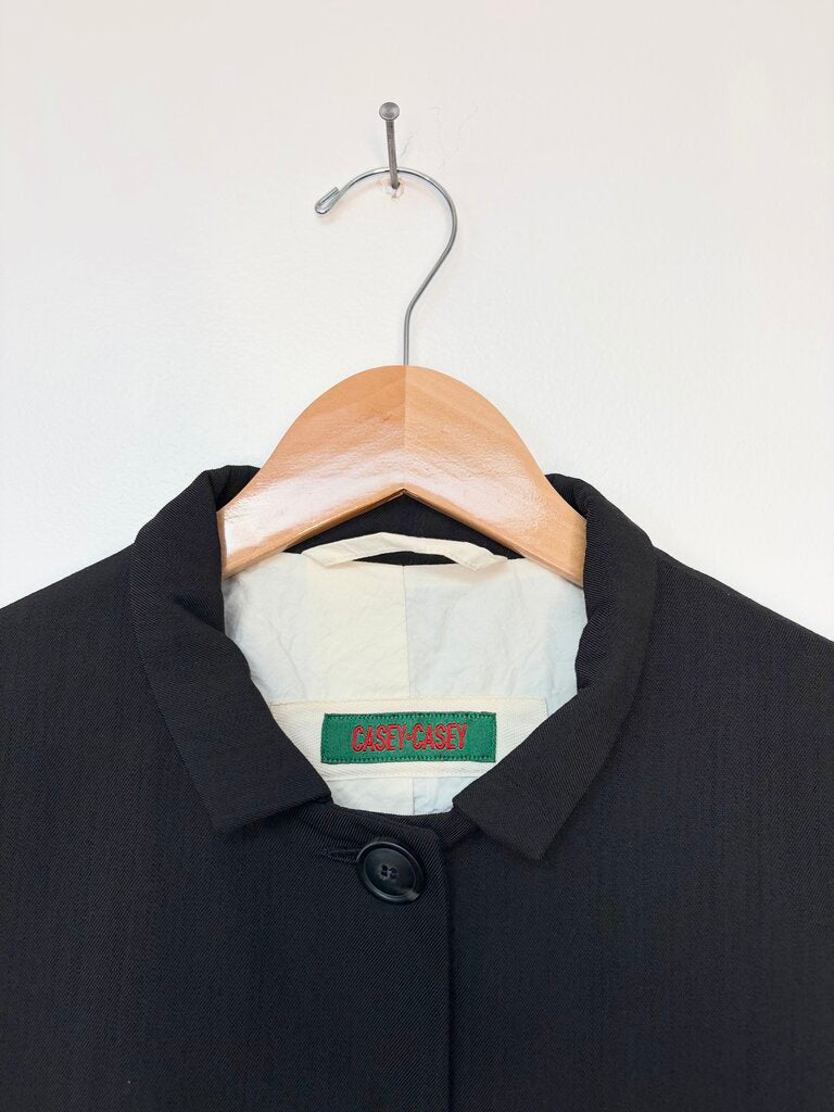 CASEY CASEY DOUBLE COTTON BLAZER SIZE SMALL