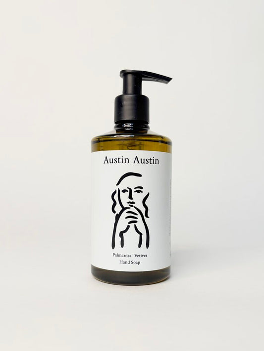 AUSTIN AUSTIN PALMAROSA & VETIVER HAND SOAP
