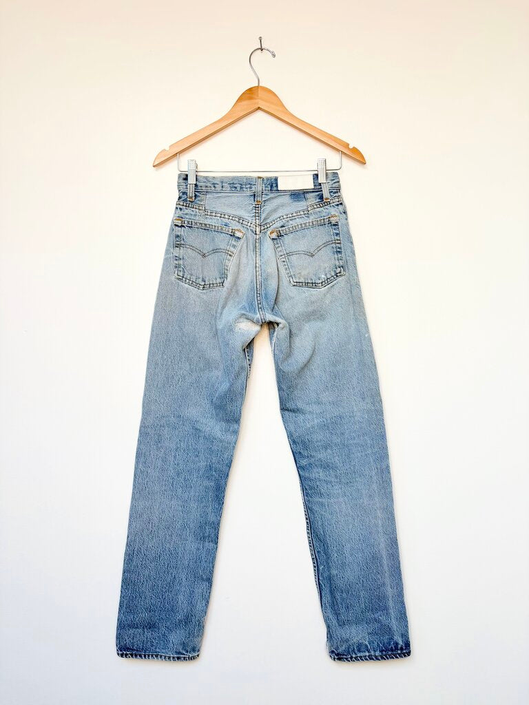 RE/DONE MENDED JEANS SIZE 24