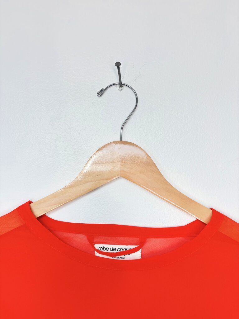 VINTAGE COMME DES GARCONS SHEER TOP SIZE SMALL