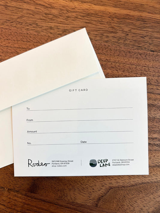 GIFT CARD